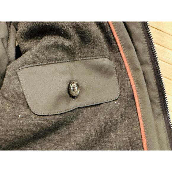 Loro Piana Nylon / Suede / Goose Down Vest Men’s XL Brown - $3995 Retail - Picture 12 of 16